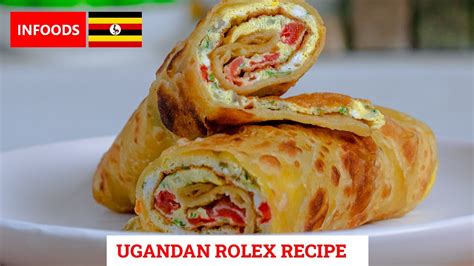 rolex street food|how to make ugandan rolex.